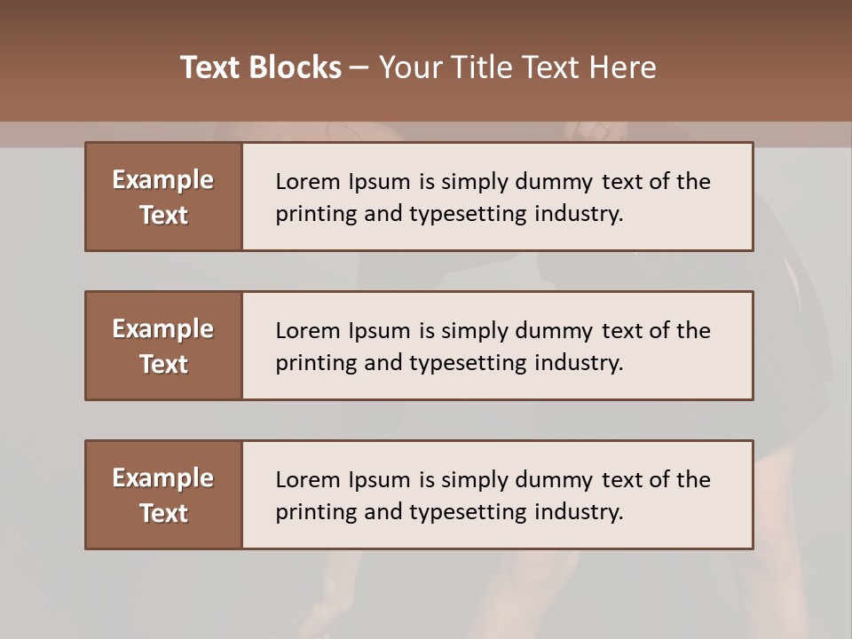 Merry Cheery Brown PowerPoint Template