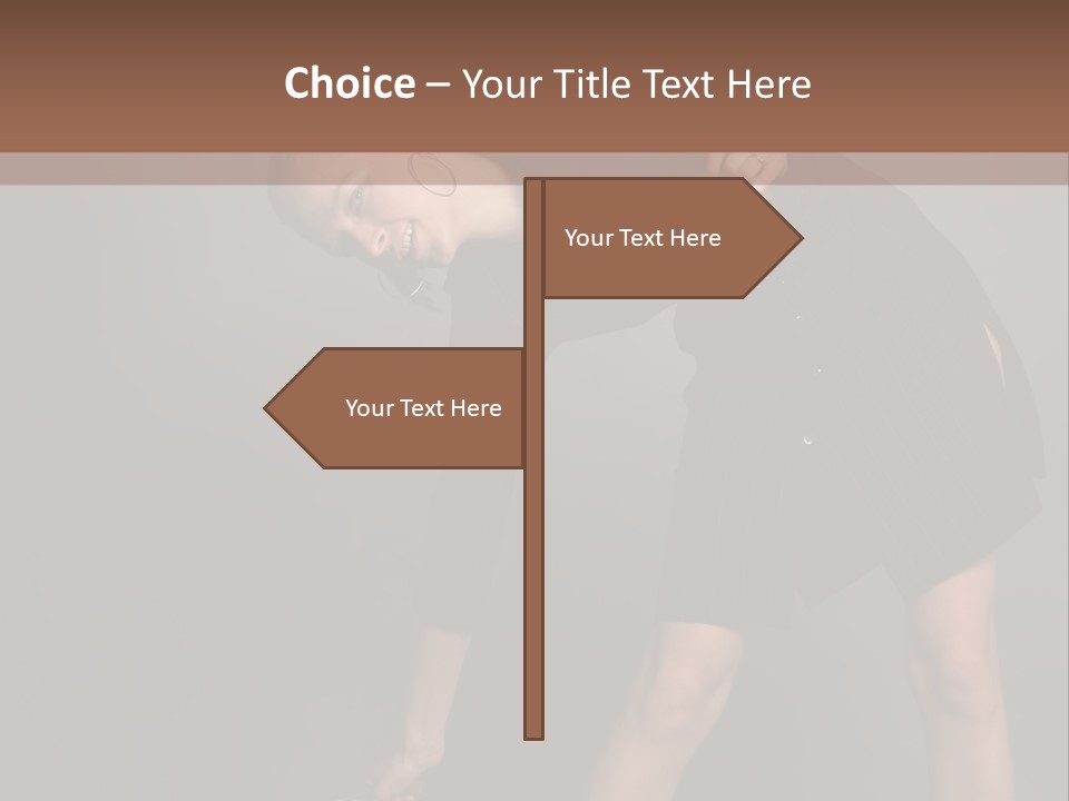 Merry Cheery Brown PowerPoint Template