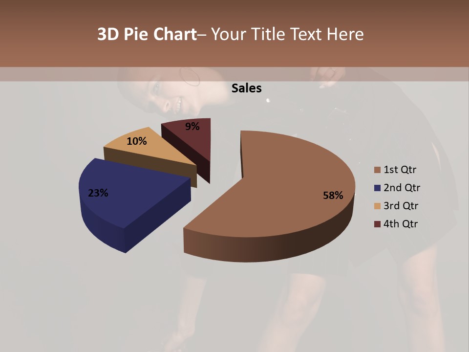 Merry Cheery Brown PowerPoint Template