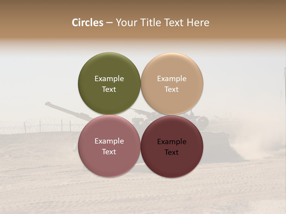 War Army Patrol PowerPoint Template