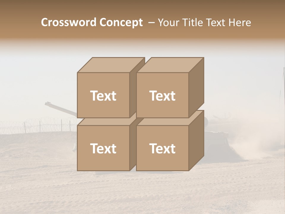 War Army Patrol PowerPoint Template