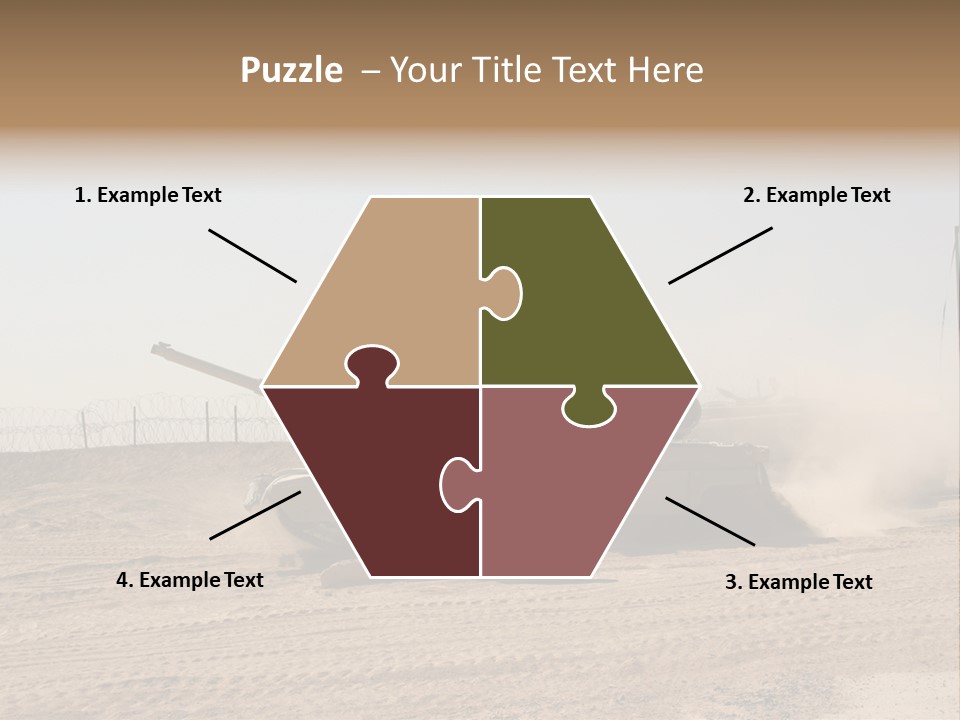 War Army Patrol PowerPoint Template