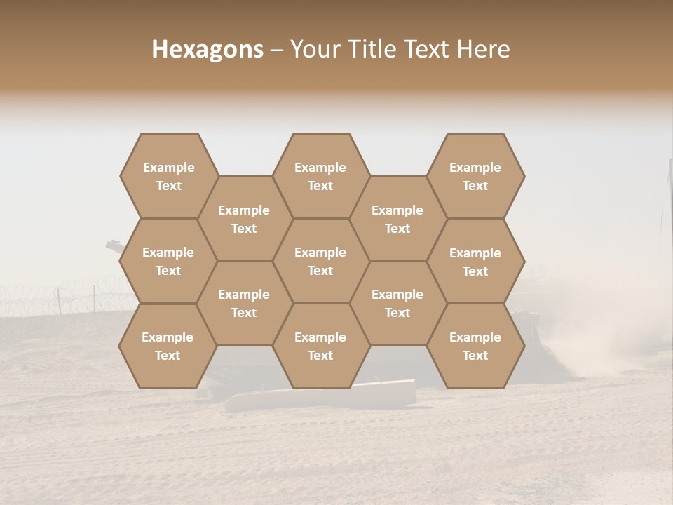 War Army Patrol PowerPoint Template