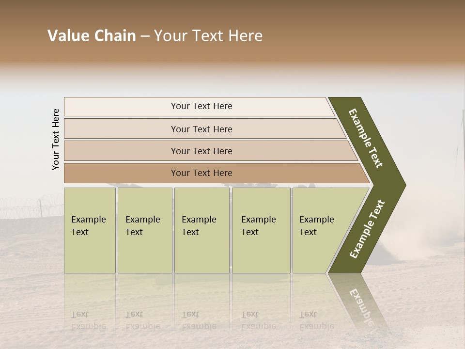 War Army Patrol PowerPoint Template