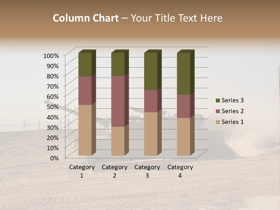 War Army Patrol PowerPoint Template