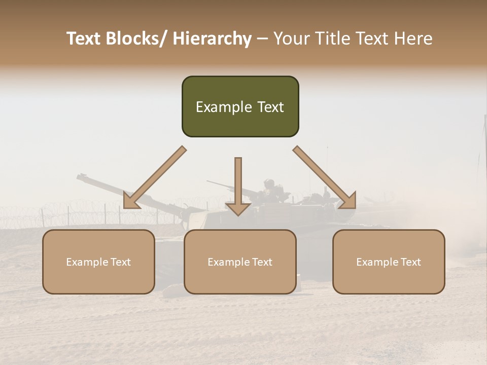 War Army Patrol PowerPoint Template