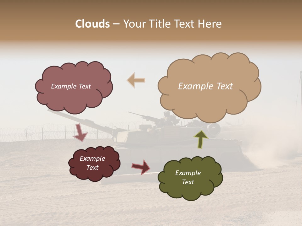 War Army Patrol PowerPoint Template