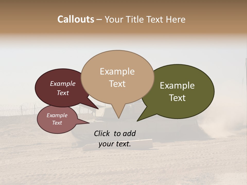 War Army Patrol PowerPoint Template