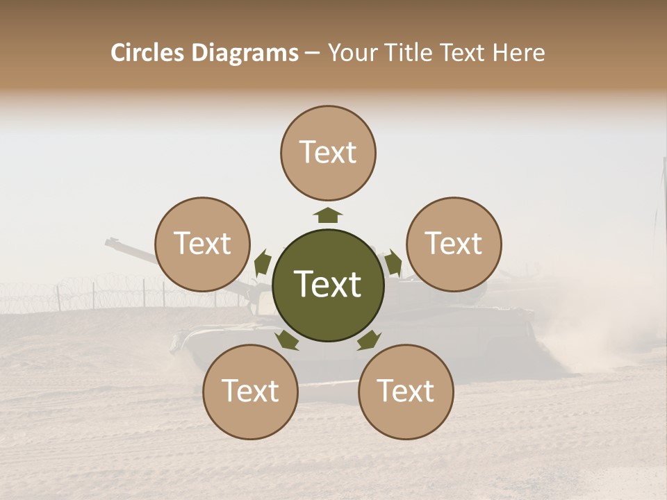 War Army Patrol PowerPoint Template