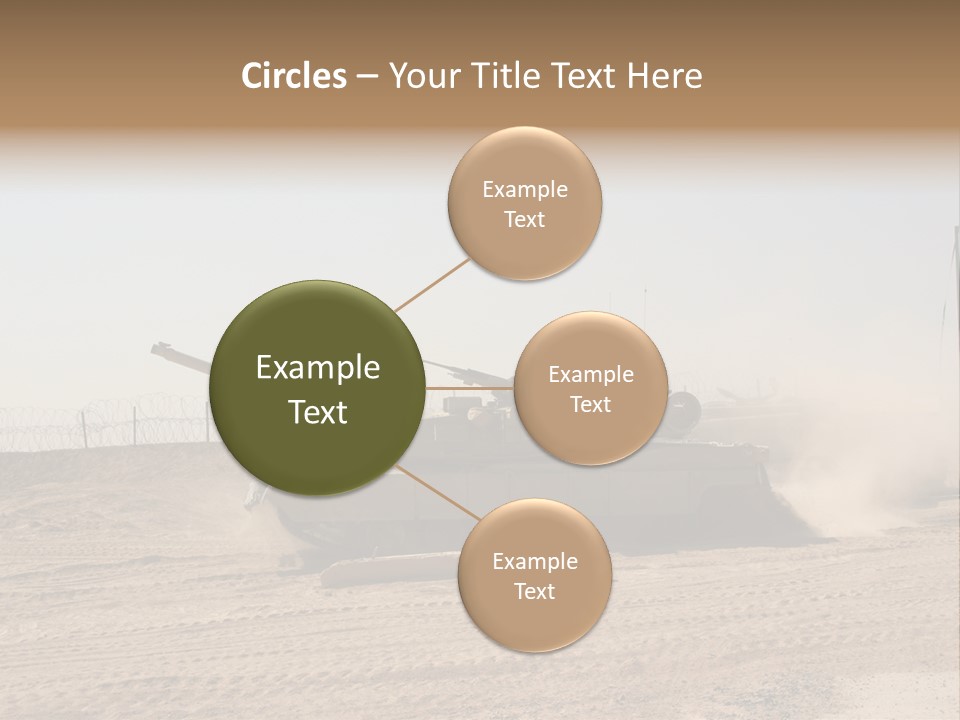 War Army Patrol PowerPoint Template