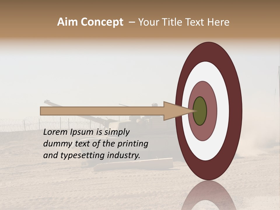 War Army Patrol PowerPoint Template