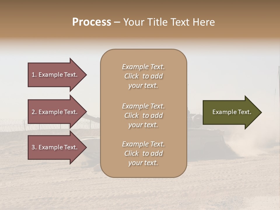 War Army Patrol PowerPoint Template