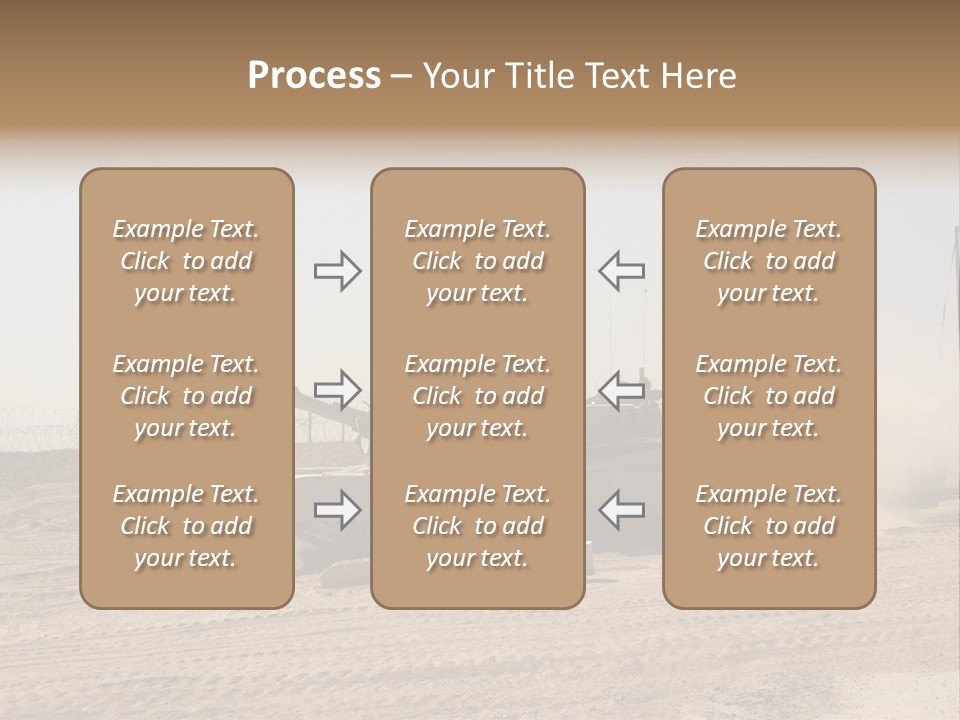 War Army Patrol PowerPoint Template