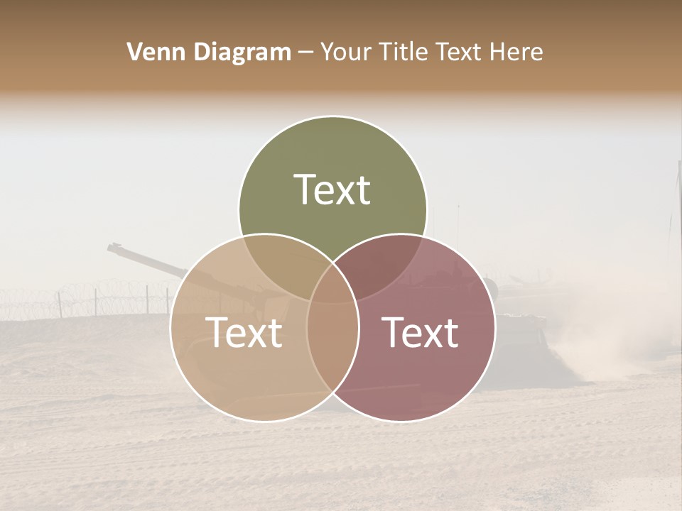 War Army Patrol PowerPoint Template