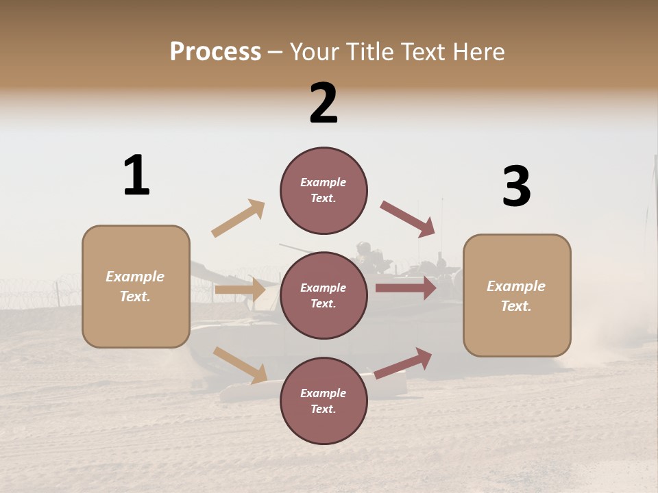 War Army Patrol PowerPoint Template