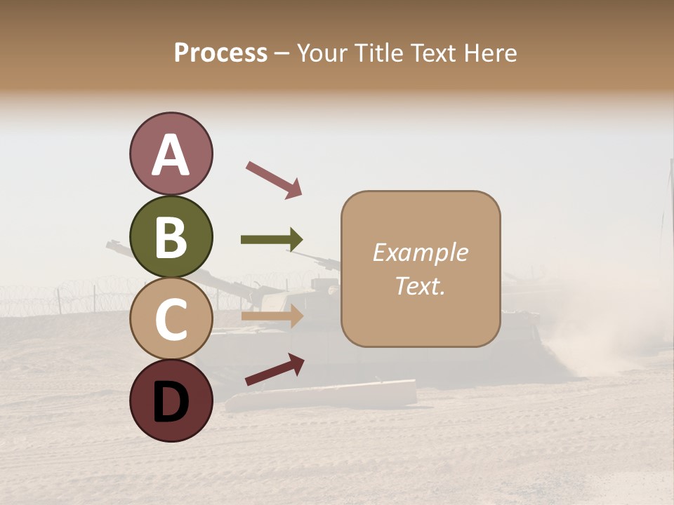 War Army Patrol PowerPoint Template
