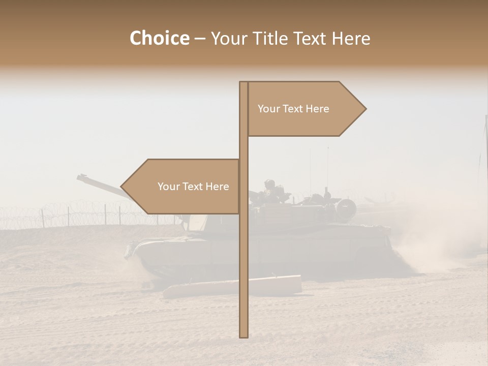 War Army Patrol PowerPoint Template