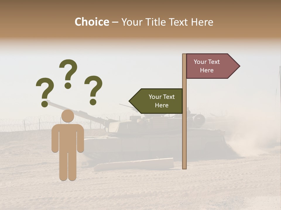 War Army Patrol PowerPoint Template