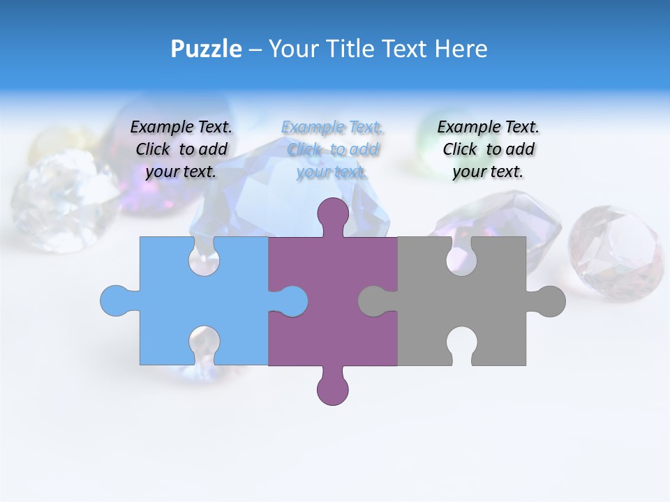 Treasure Stone Precious Stones PowerPoint Template