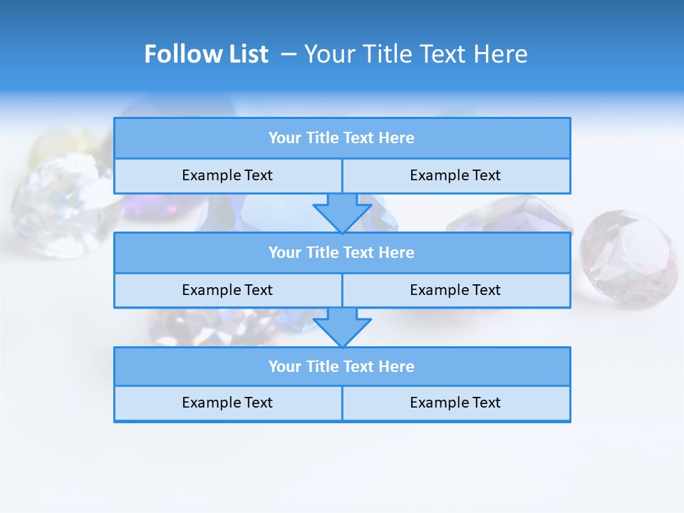 Treasure Stone Precious Stones PowerPoint Template