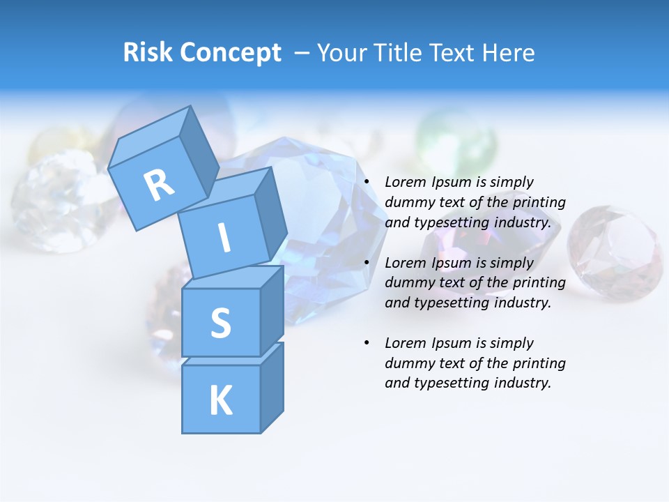 Treasure Stone Precious Stones PowerPoint Template