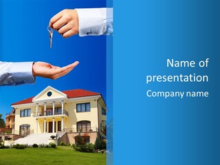 Mortgage Estate Selling PowerPoint Template