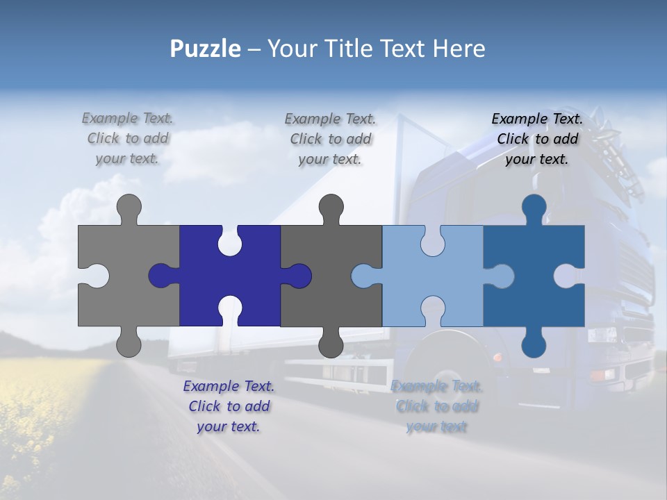 Diesel Deadline Good PowerPoint Template