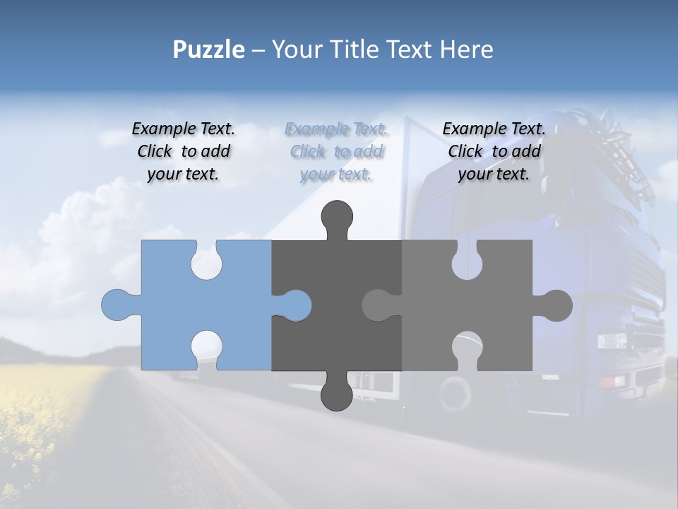 Diesel Deadline Good PowerPoint Template