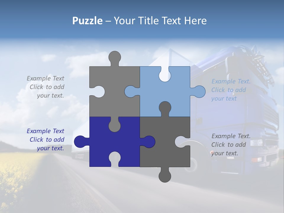 Diesel Deadline Good PowerPoint Template