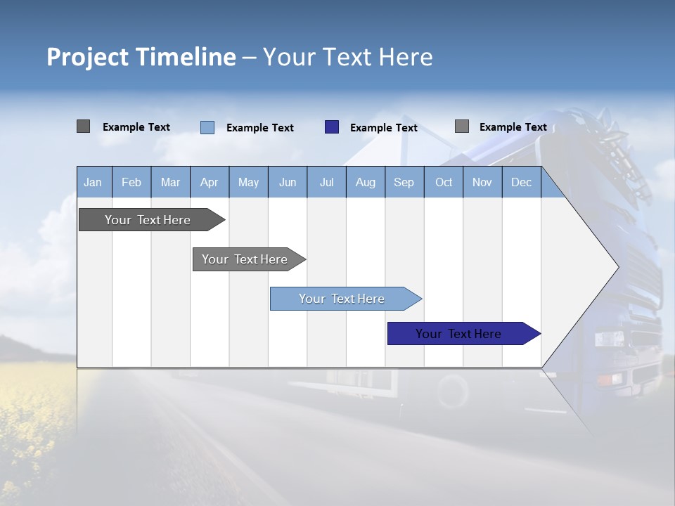 Diesel Deadline Good PowerPoint Template