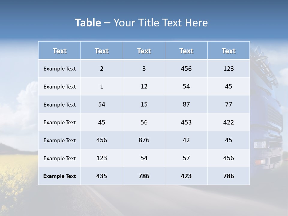 Diesel Deadline Good PowerPoint Template