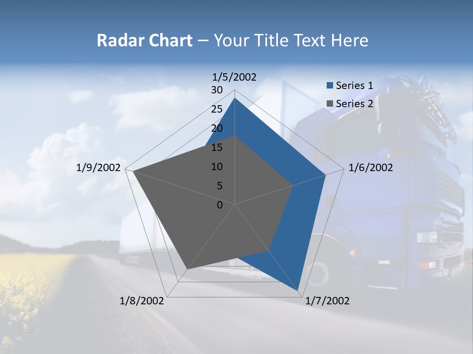 Diesel Deadline Good PowerPoint Template