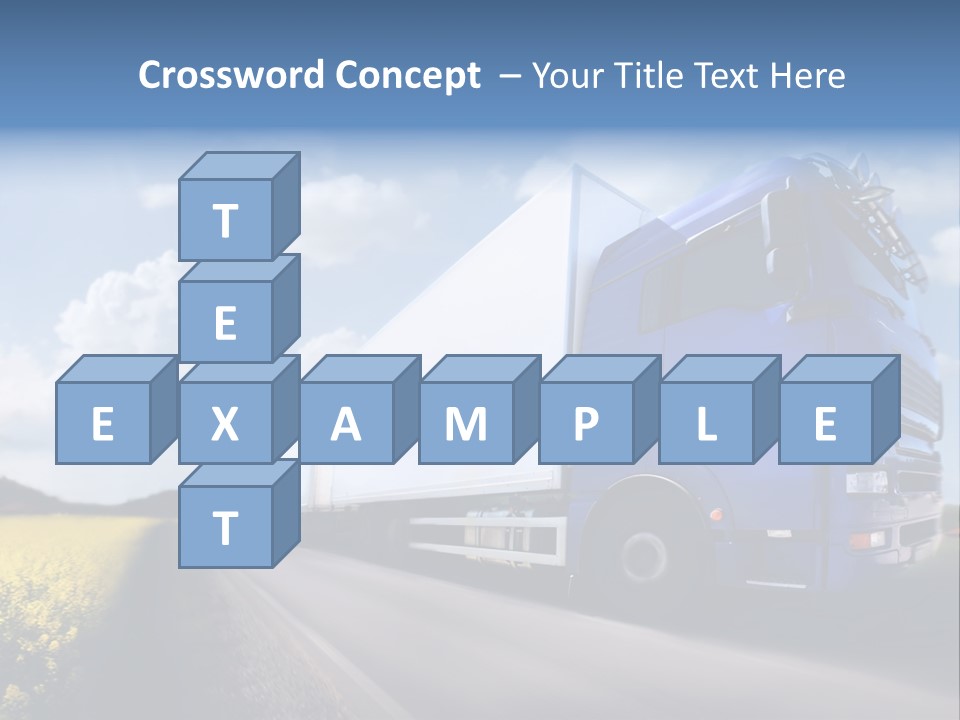 Diesel Deadline Good PowerPoint Template