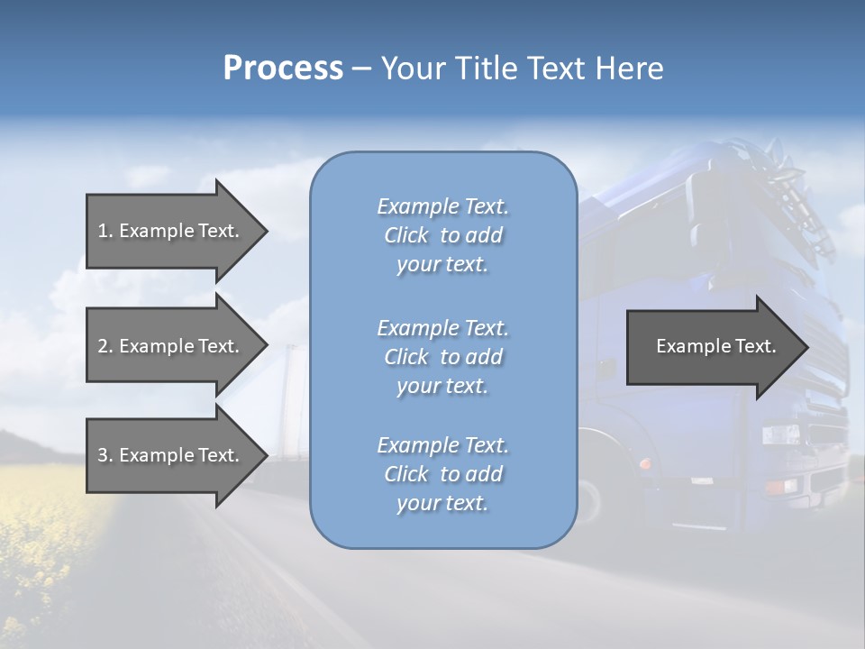 Diesel Deadline Good PowerPoint Template