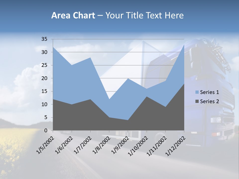 Diesel Deadline Good PowerPoint Template
