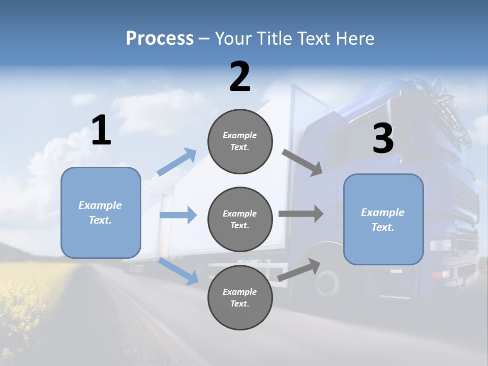 Diesel Deadline Good PowerPoint Template
