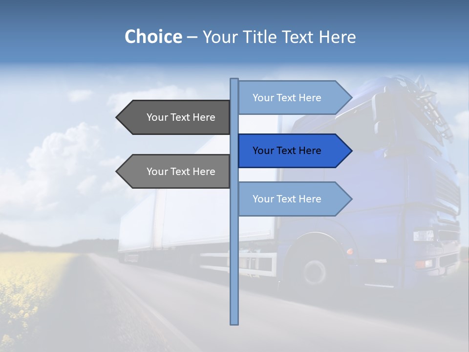 Diesel Deadline Good PowerPoint Template