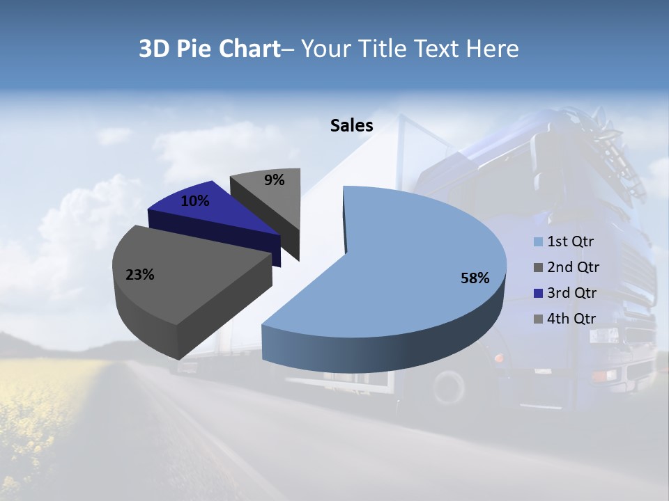 Diesel Deadline Good PowerPoint Template