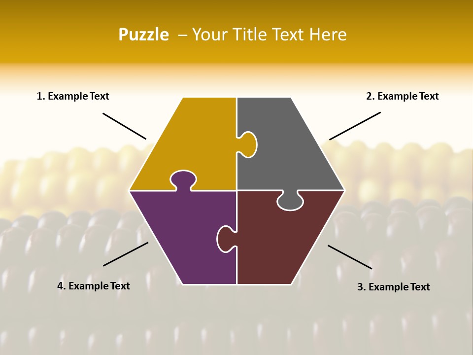 Kernel Corn Seed PowerPoint Template