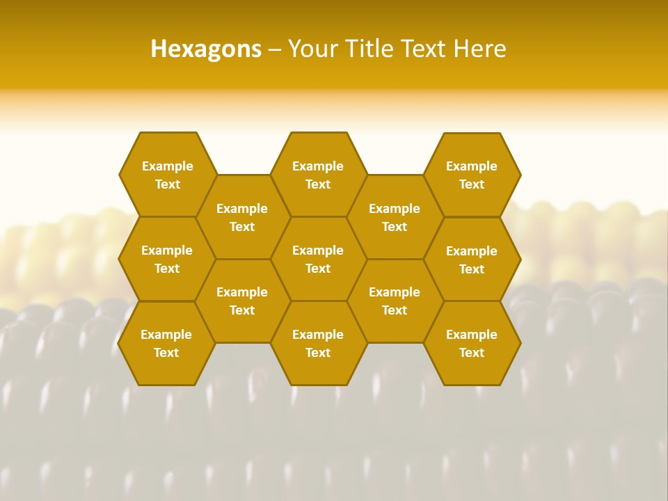 Kernel Corn Seed PowerPoint Template