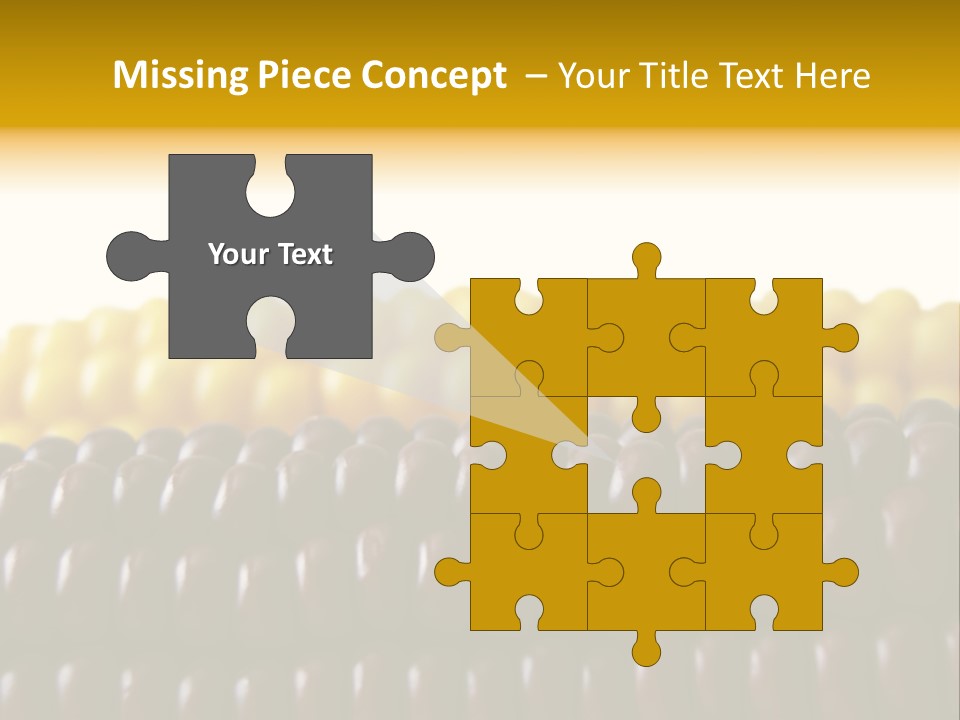 Kernel Corn Seed PowerPoint Template