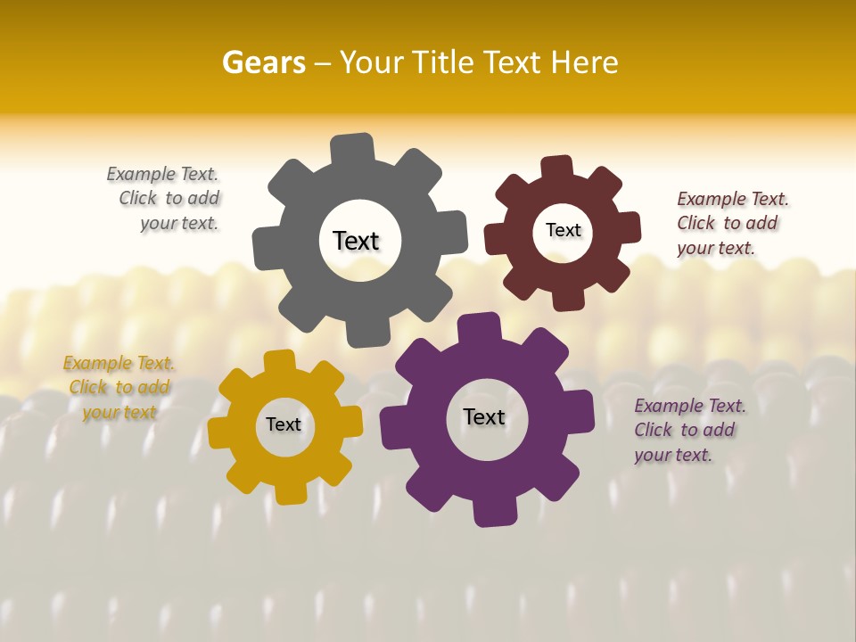 Kernel Corn Seed PowerPoint Template