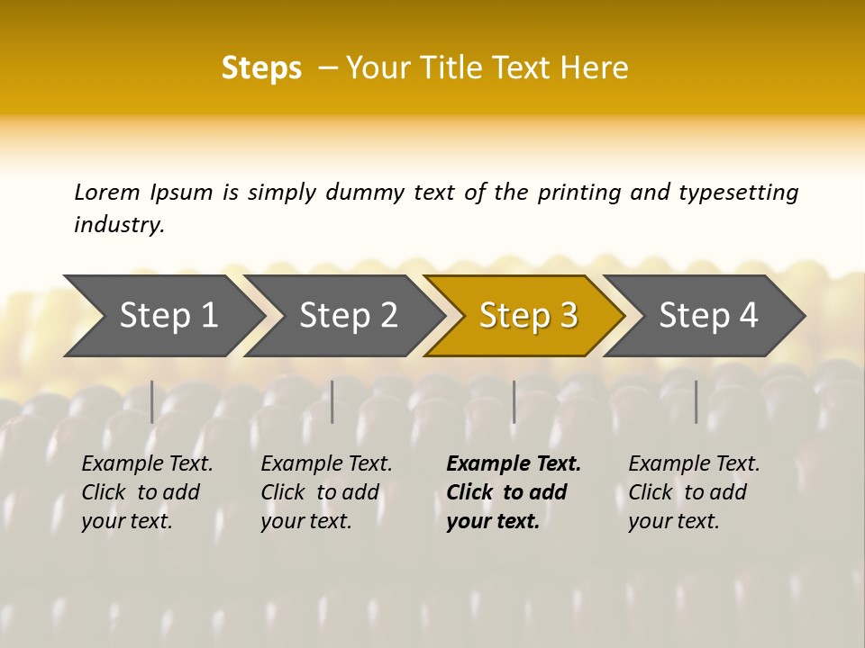 Kernel Corn Seed PowerPoint Template