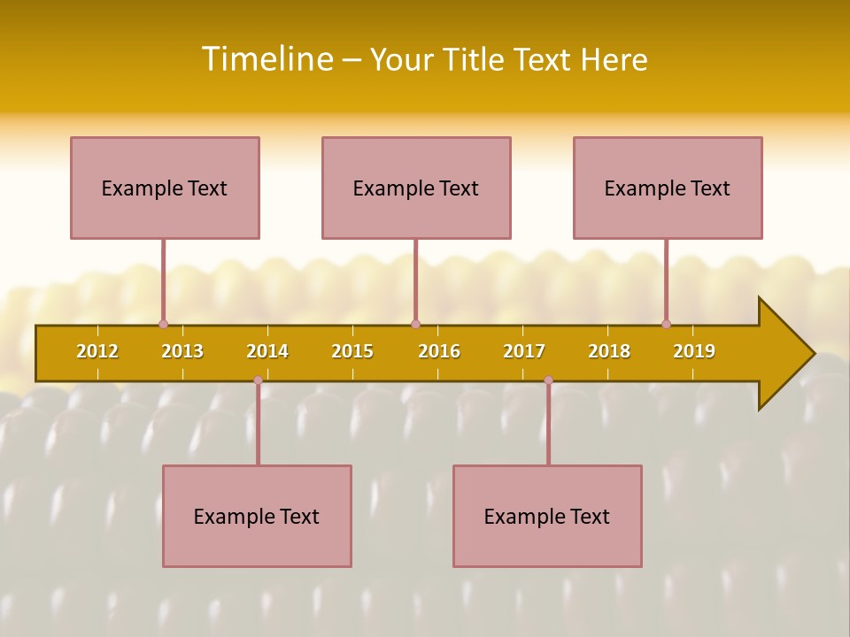 Kernel Corn Seed PowerPoint Template