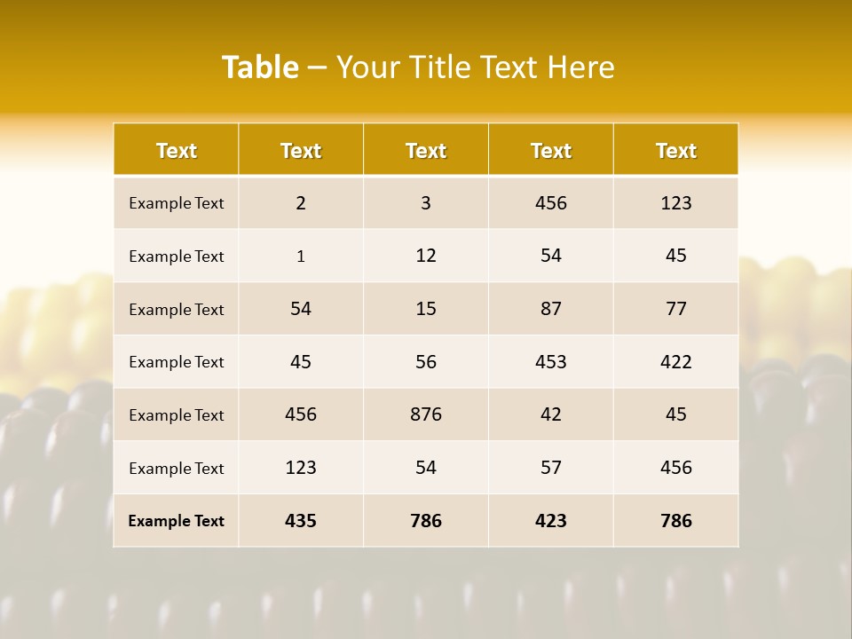 Kernel Corn Seed PowerPoint Template