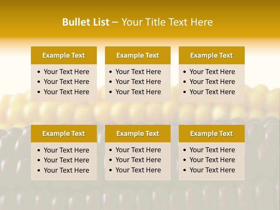 Kernel Corn Seed PowerPoint Template