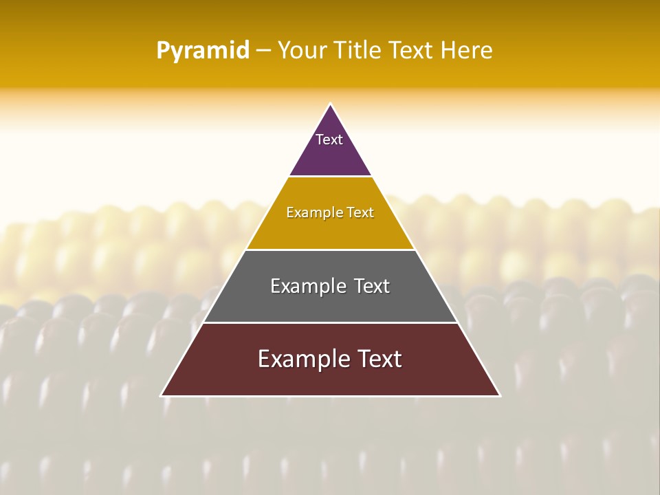 Kernel Corn Seed PowerPoint Template