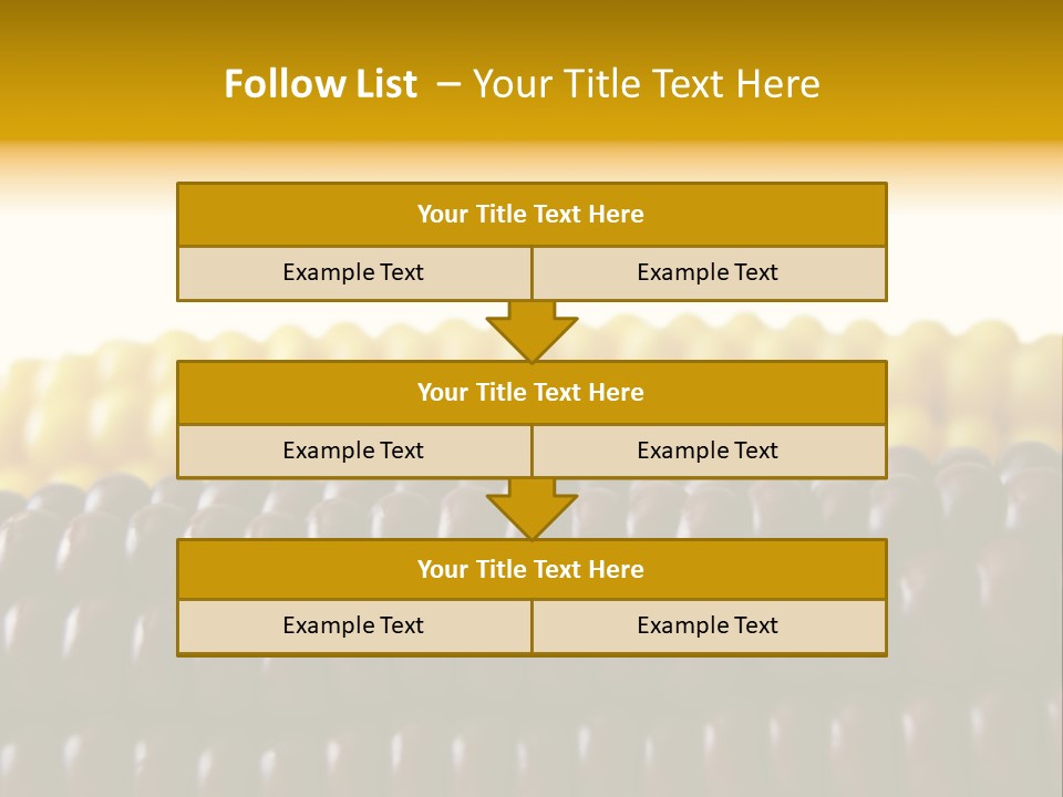 Kernel Corn Seed PowerPoint Template