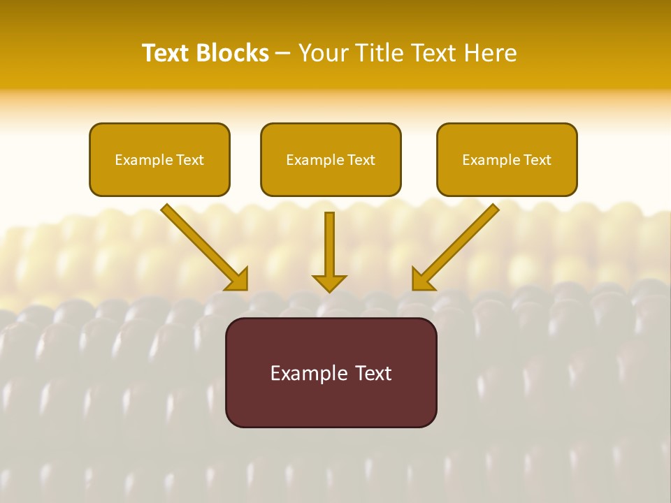 Kernel Corn Seed PowerPoint Template