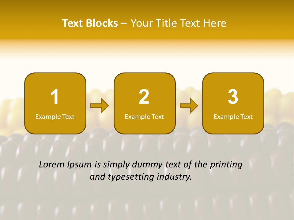 Kernel Corn Seed PowerPoint Template
